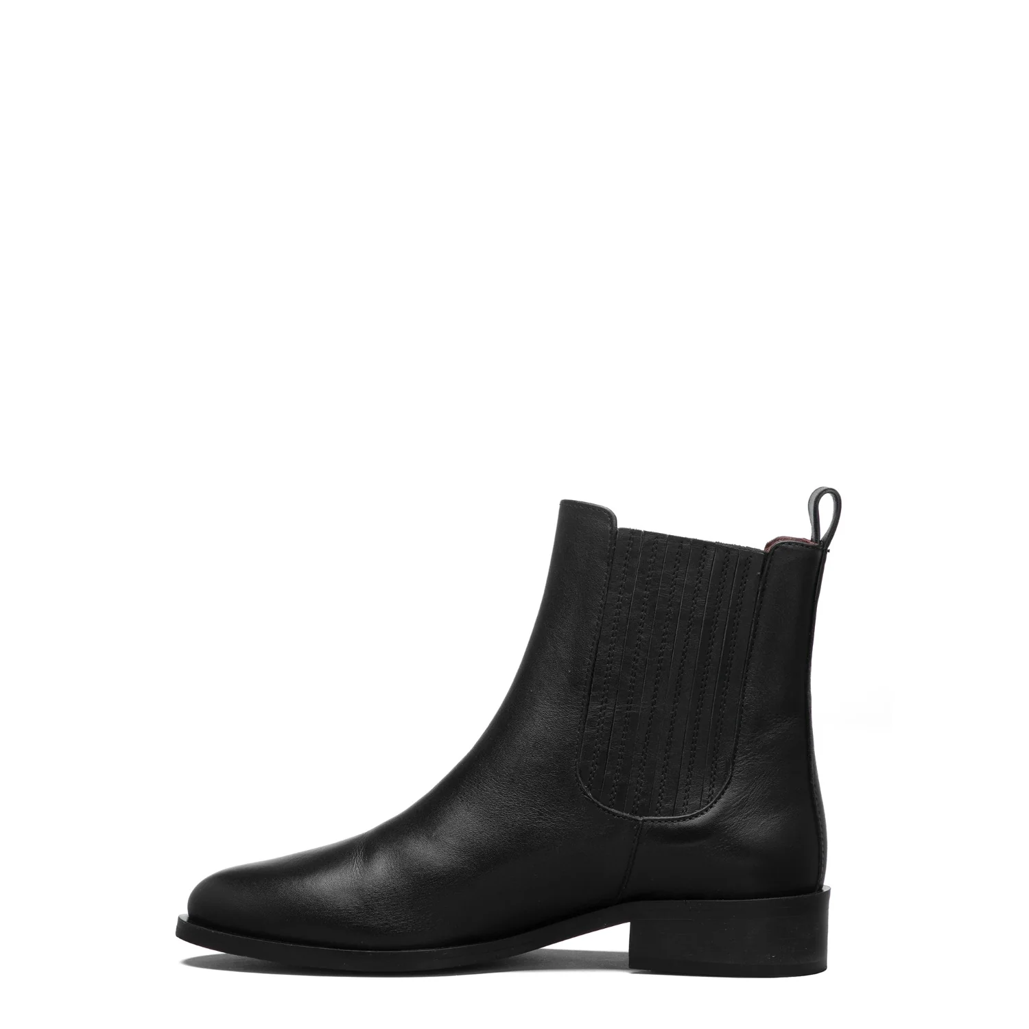 Isabel Bernard Vendôme Chey Black Calfskin Leather Chelsea Boots IB53012-001-42 - Image 4