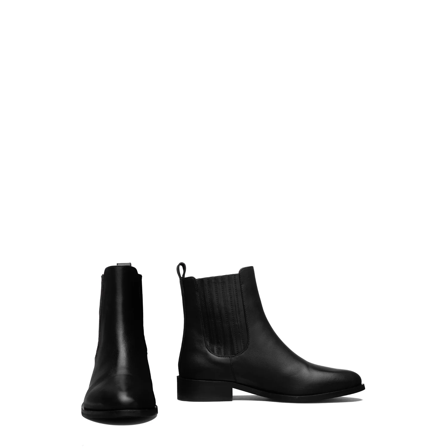 Isabel Bernard Vendôme Chey Black Calfskin Leather Chelsea Boots IB53012-001-42 - Image 6