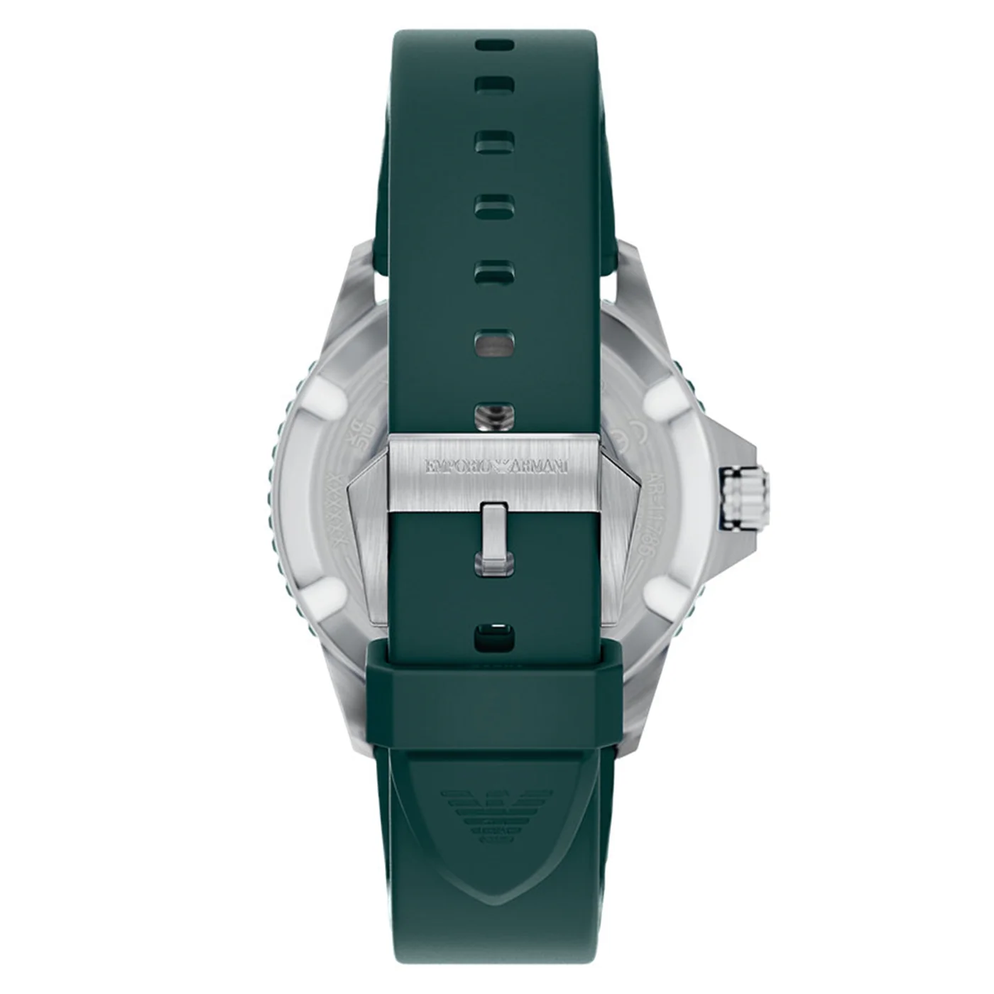 Emporio Armani World Explorer Green Dial Solar Watch AR11786 - Image 9