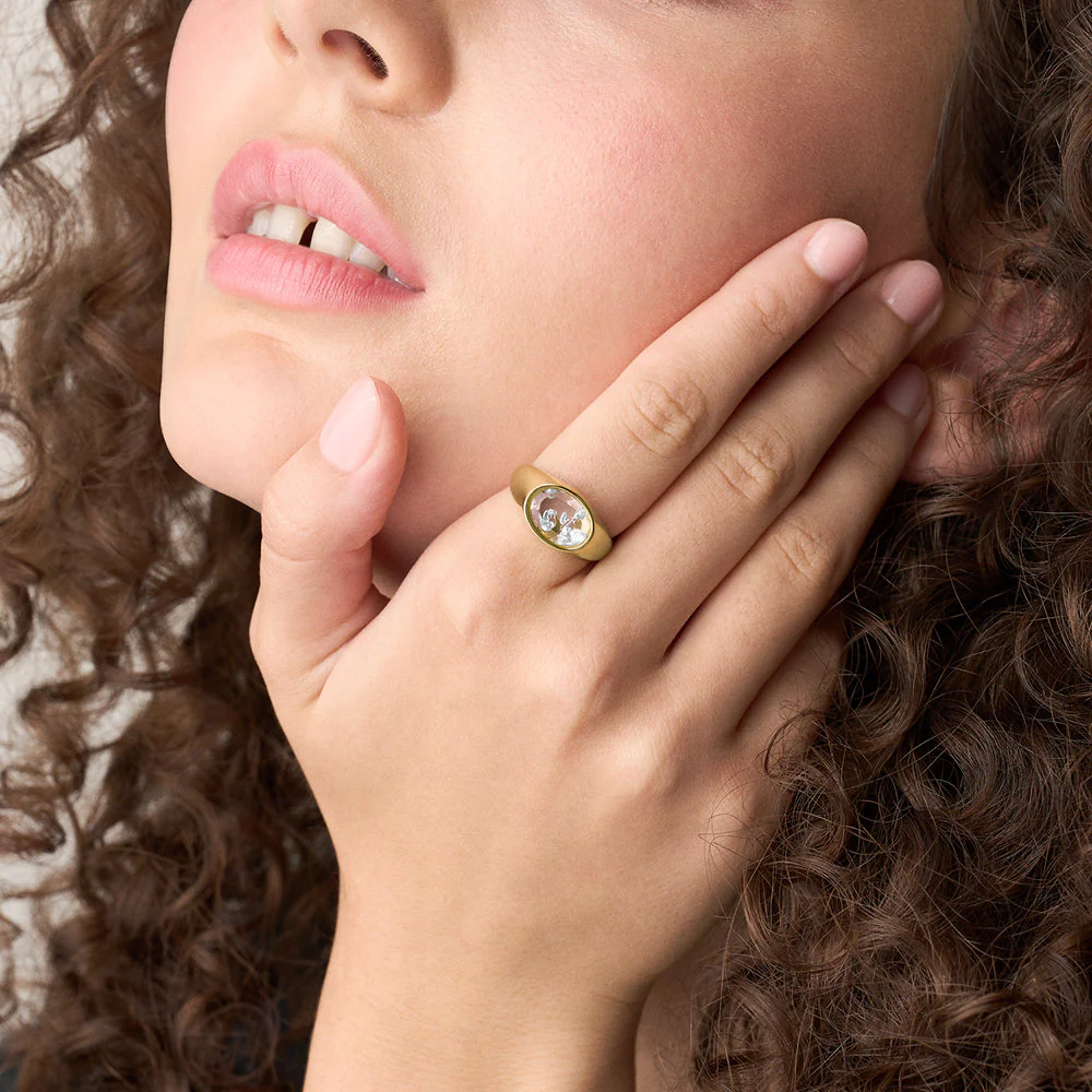 Fossil Sadie Stainless Steel Ring JF048967107 - Image 3