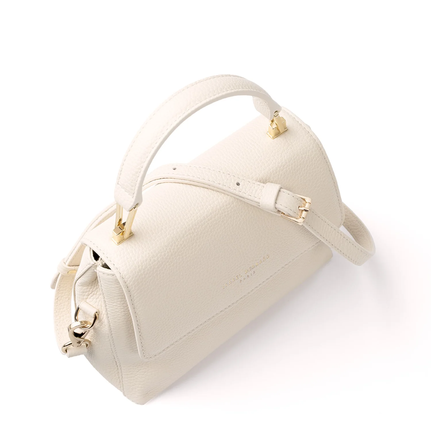 Isabel Bernard Femme Forte Heline Crème Leather Handbag IB21027 - Image 10