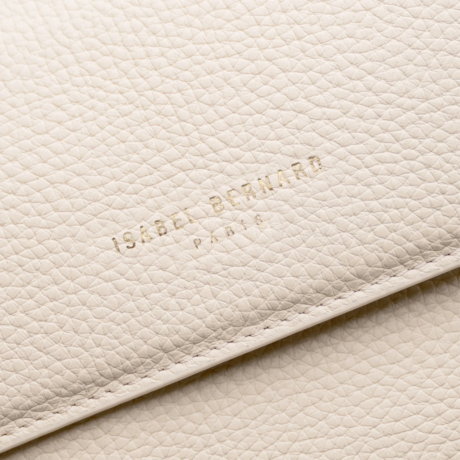 Isabel Bernard Femme Forte Heline Crème Leather Handbag IB21027 - Image 7