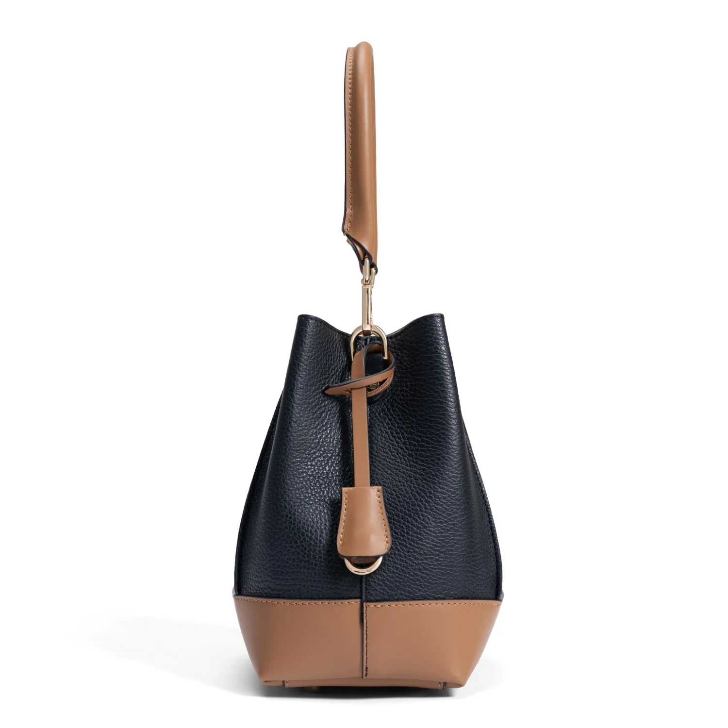 Isabel Bernard Femme Forte Minette Black Calfskin Handbag IB21114-001 - Image 4