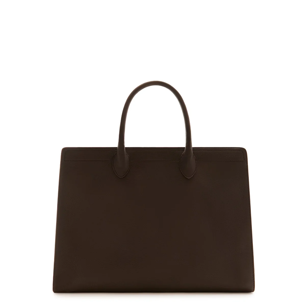 Isabel Bernard Honoré Nadine Brown Calfskin Leather Handbag with Laptop Compartment IB25087 - Image 9