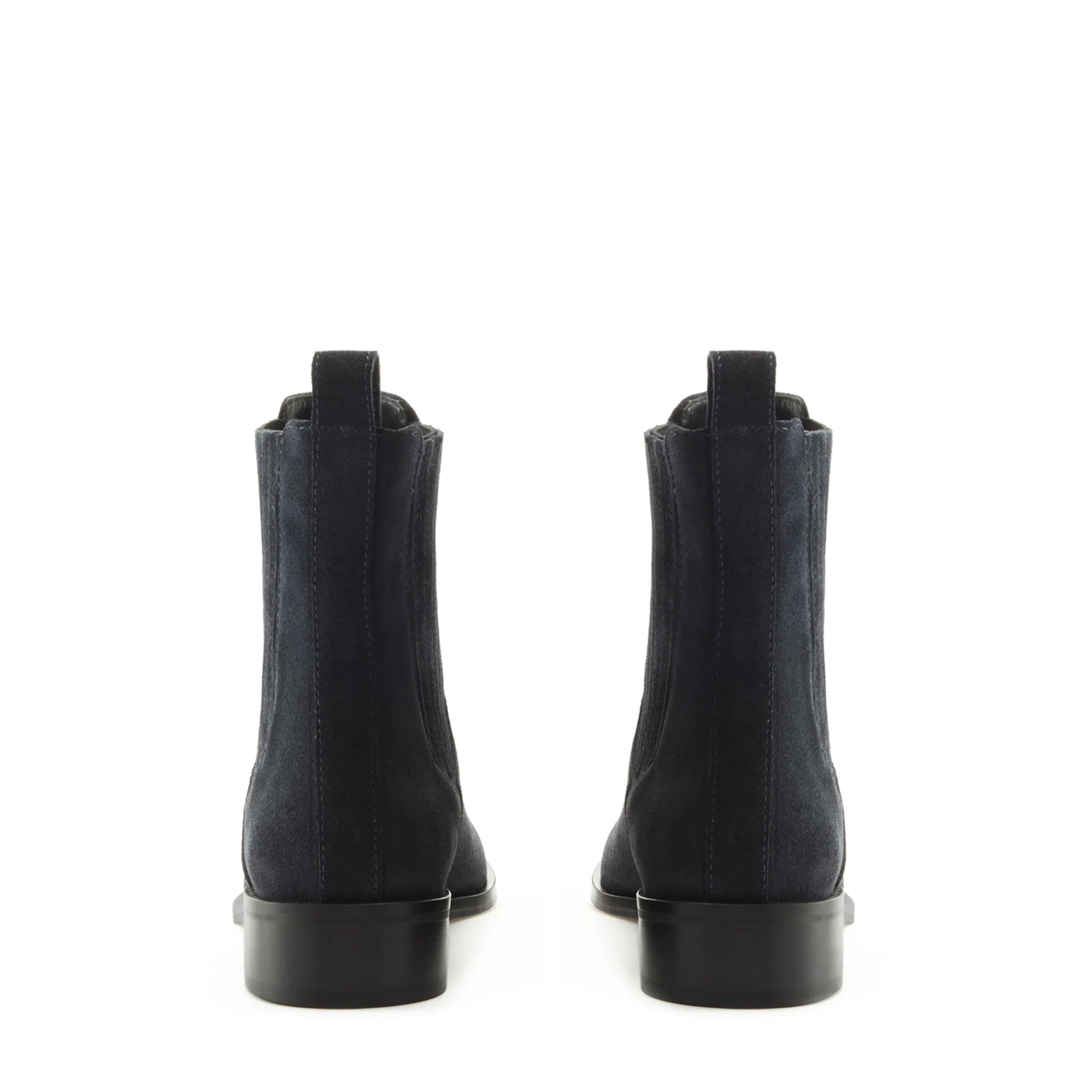 Isabel Bernard Vendôme Chey Blue Suede Chelsea Boots IB53000-10-36 - Image 7