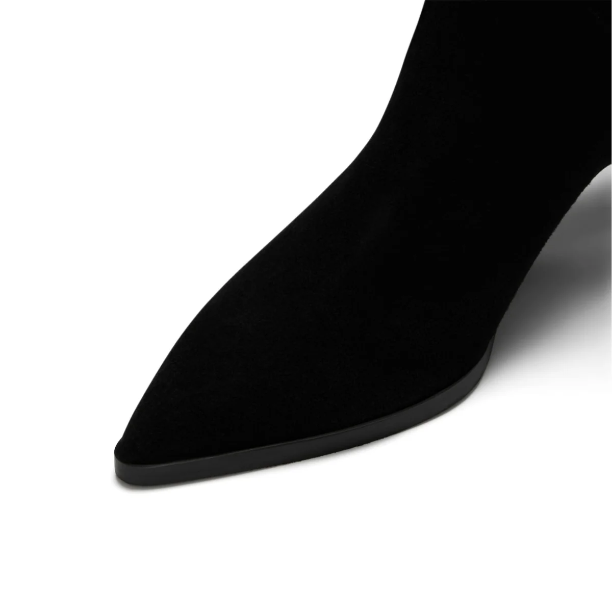 Isabel Bernard Vendôme Margot Black Suede Boots IB54005-101-37 - Image 10