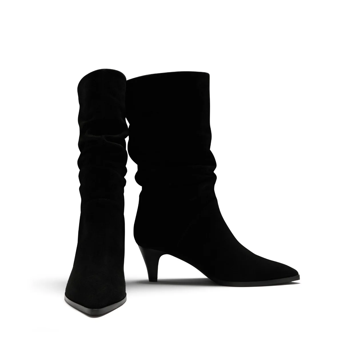 Isabel Bernard Vendôme Margot Black Suede Boots IB54005-101-37 - Image 9