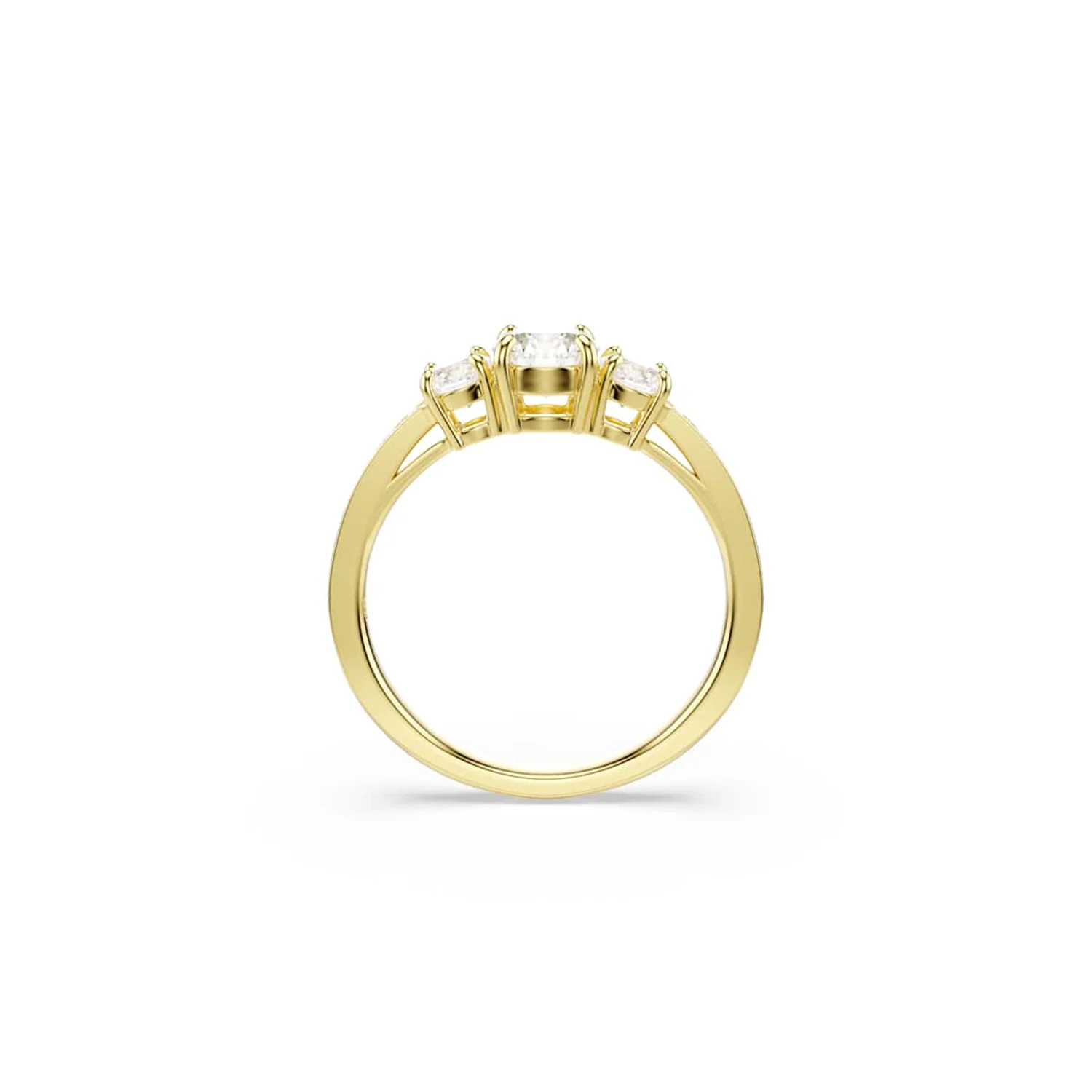 Swarovski Stilla Gold Coloured Ring 5723295 - Image 4