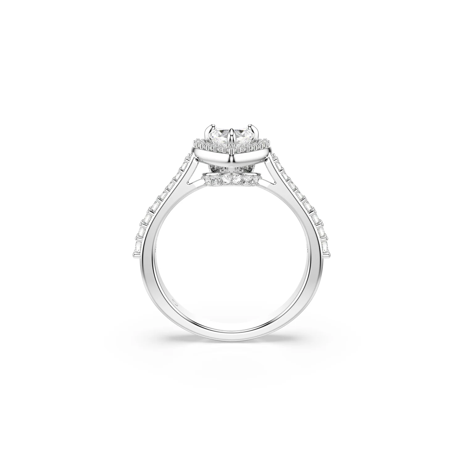 Swarovski Una Silver Ring 5744047 - Image 3