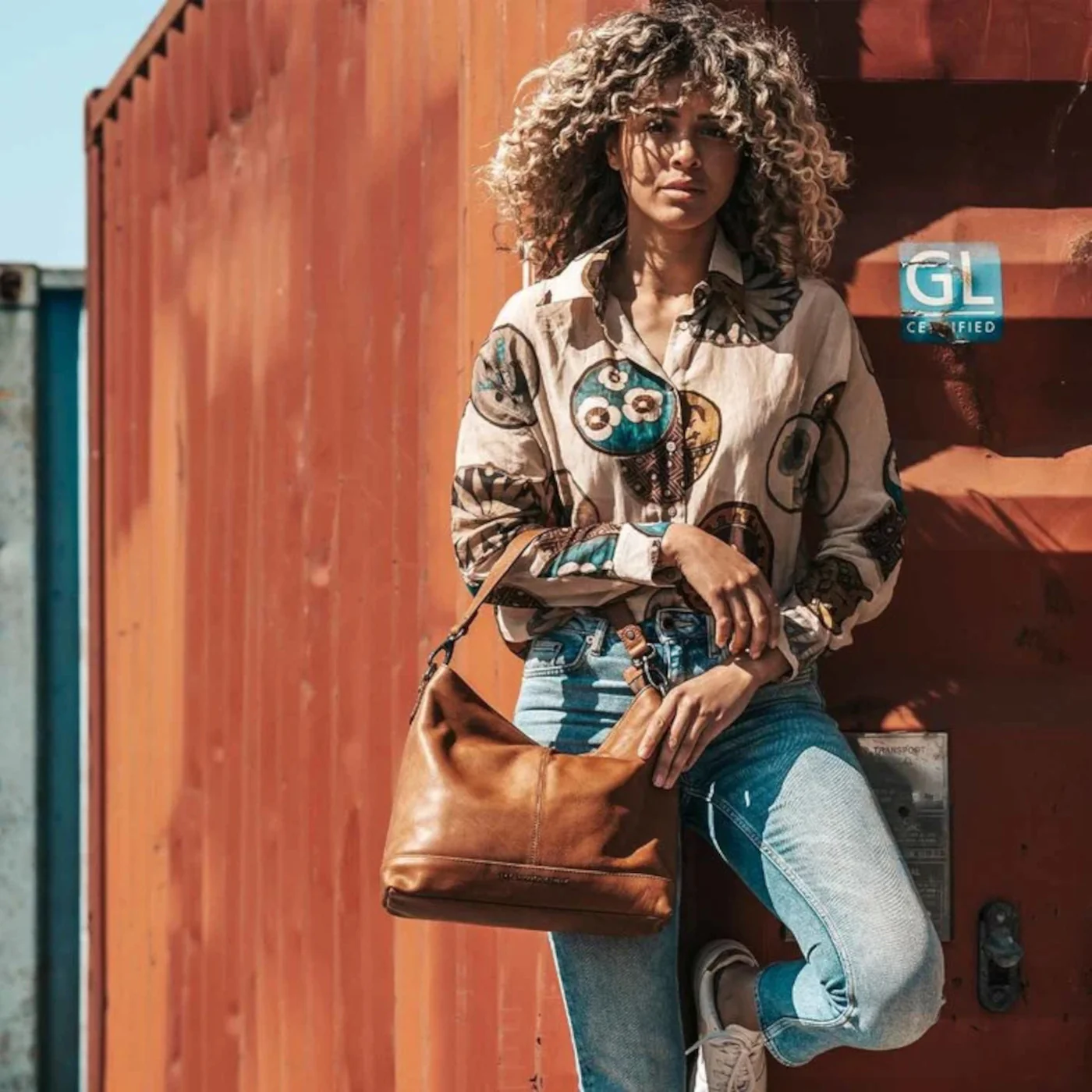 The Chesterfield Brand Amelia Cognac Shoulder Bag C48.046831 - Image 7