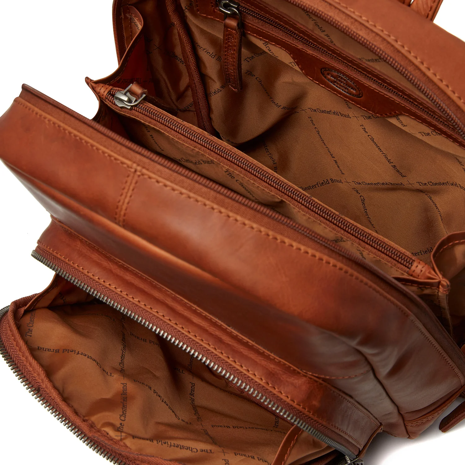 The Chesterfield Brand Cognac Backpack C58.030031 - Image 7
