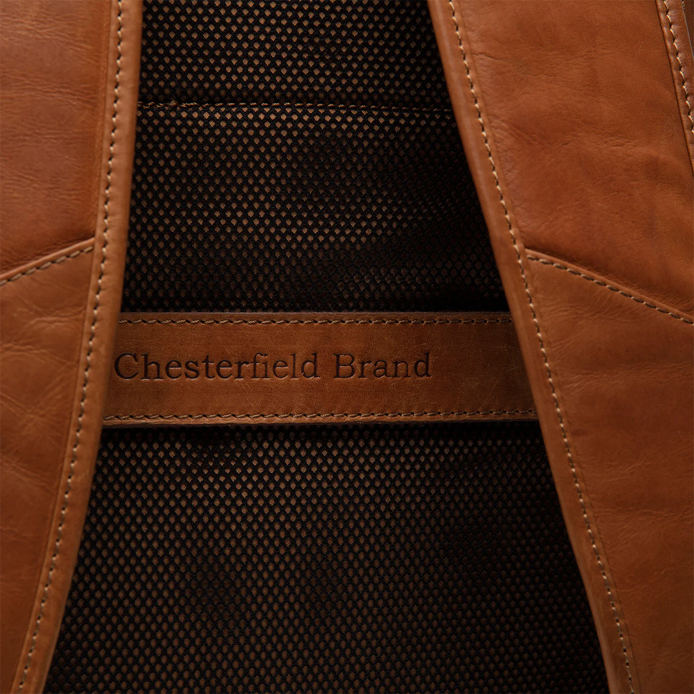 The Chesterfield Brand Cognac Backpack C58.030931 - Image 5