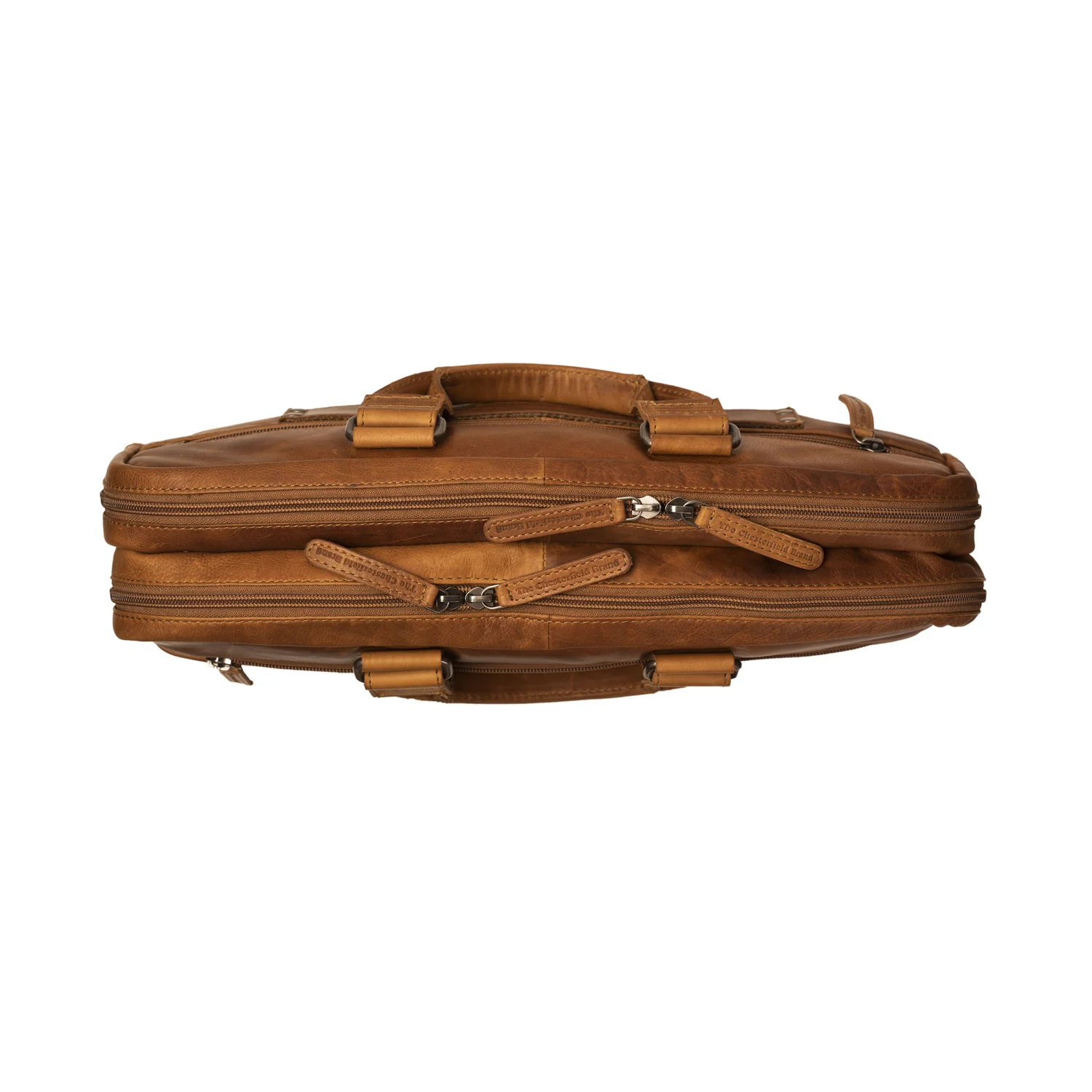 The Chesterfield Brand Cognac Briefcase C40.101031 - Image 7