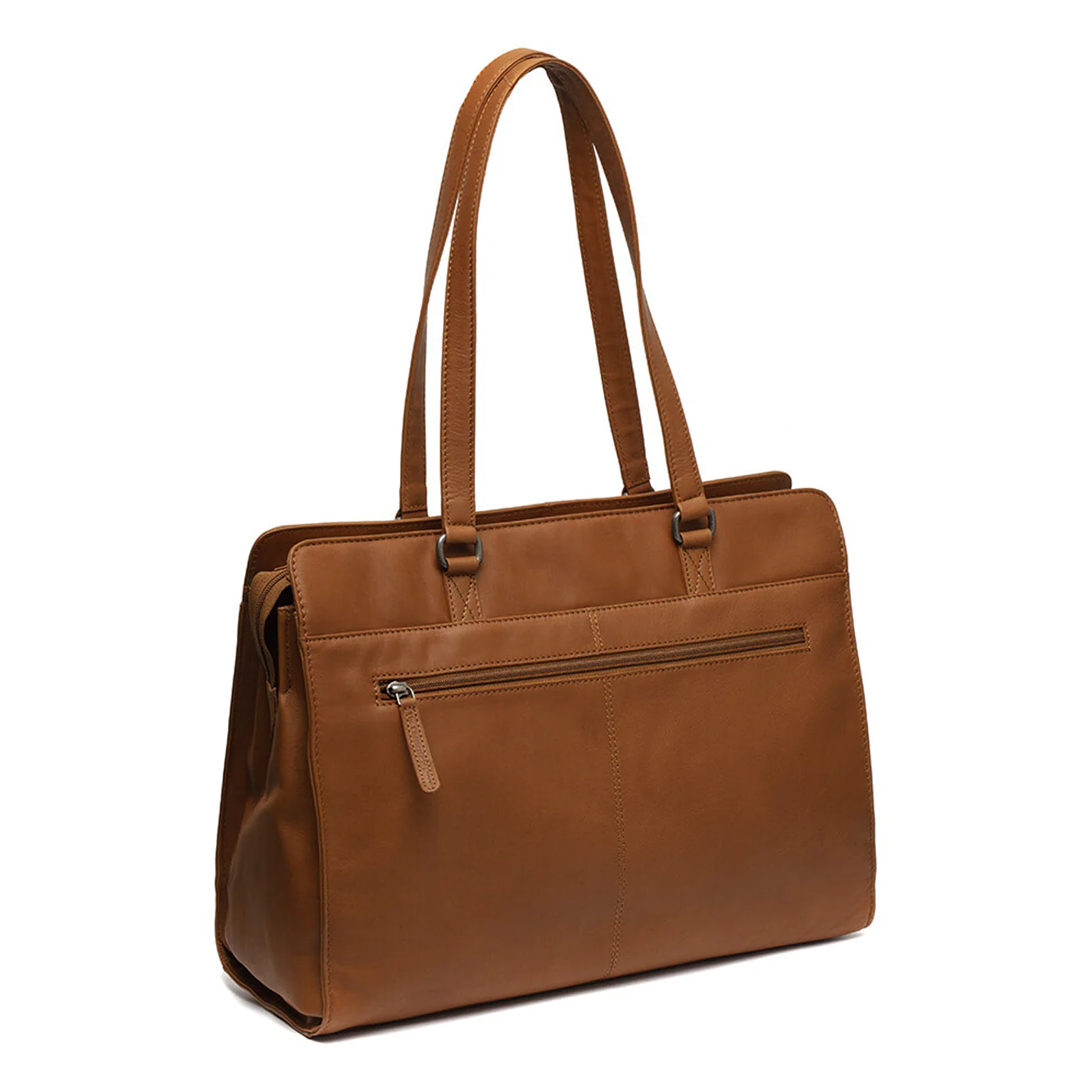 The Chesterfield Brand Fidenza Cognac Laptop Bag C38.020631 - Image 4