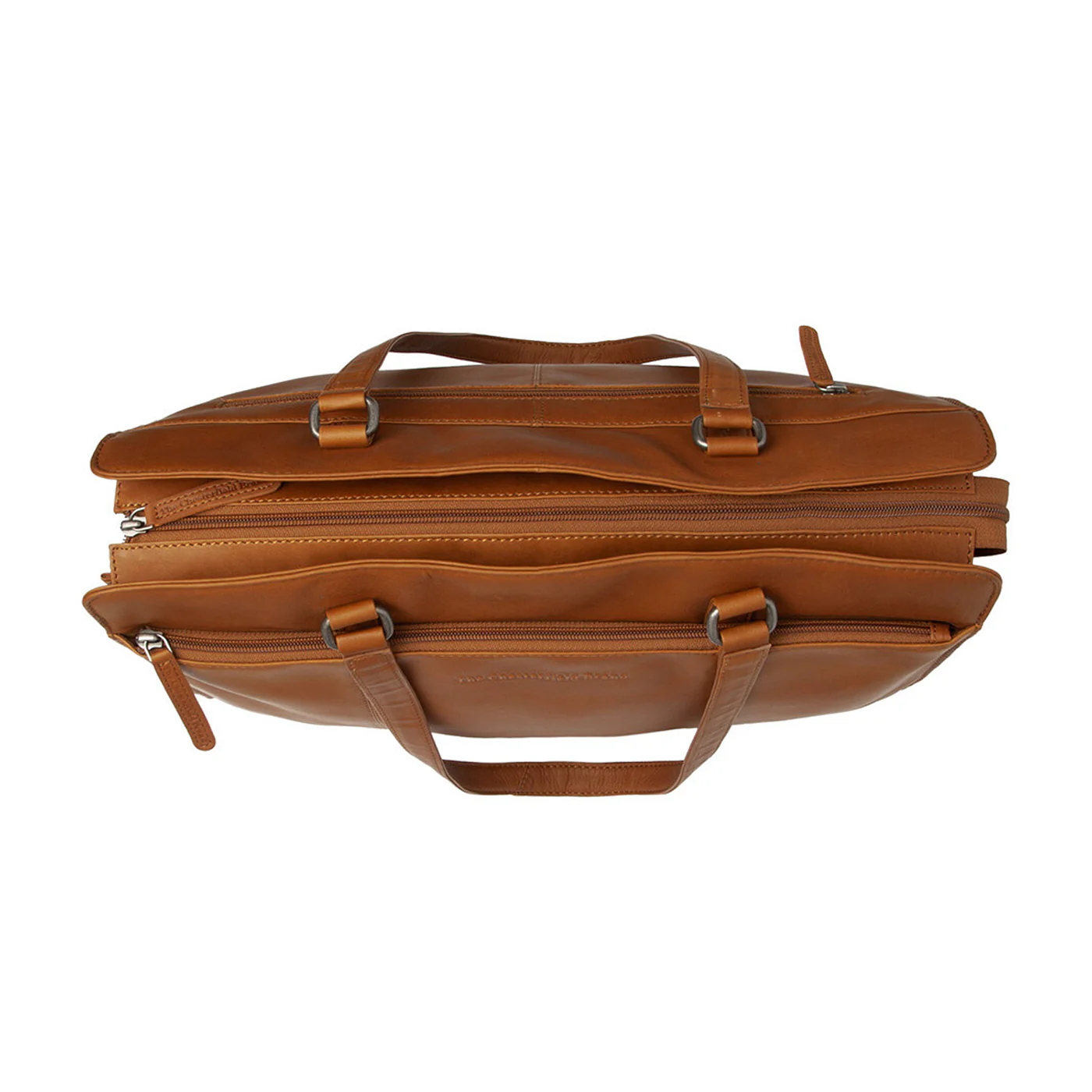 The Chesterfield Brand Fidenza Cognac Laptop Bag C38.020631 - Image 7