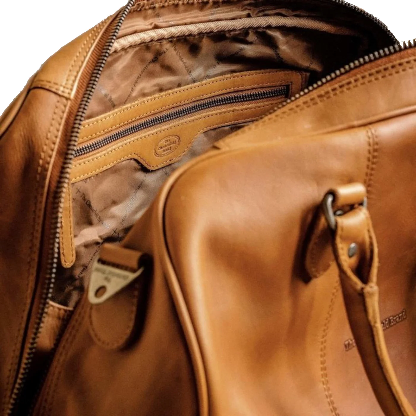 The Chesterfield Brand Liam Cognac Travel Bag C20.001331 - Image 4