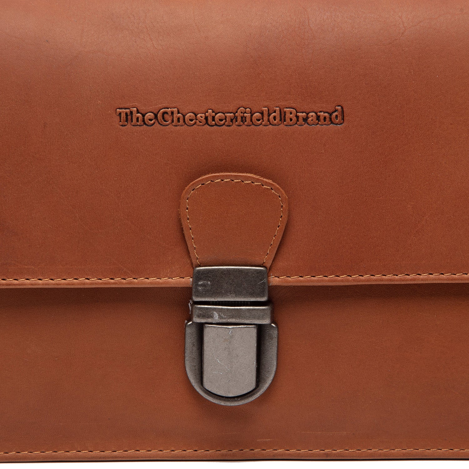 The Chesterfield Brand Lucca Leather Cognac Shoulder Bag C48.127031 - Image 3