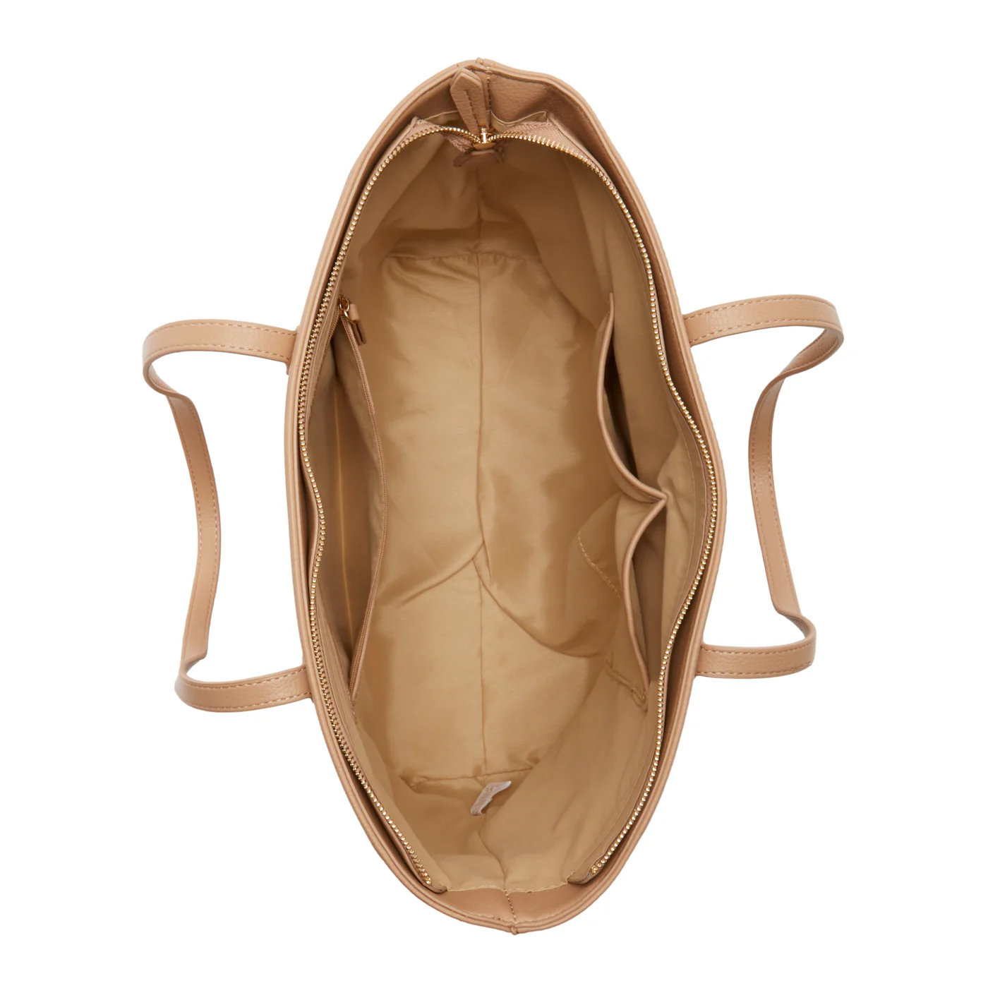 Valentino Bags Special Martu Beige Shopper VBS5UD01BEIGE - Image 3