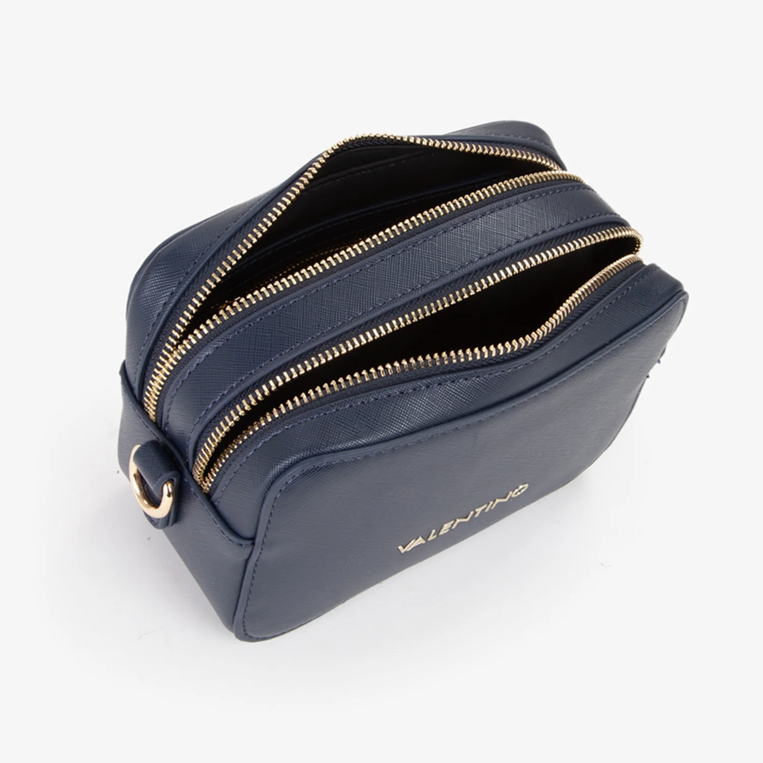 Valentino Bags Zero Re Blue Crossbody Bag VBS7B306BLUNOTTE - Image 4