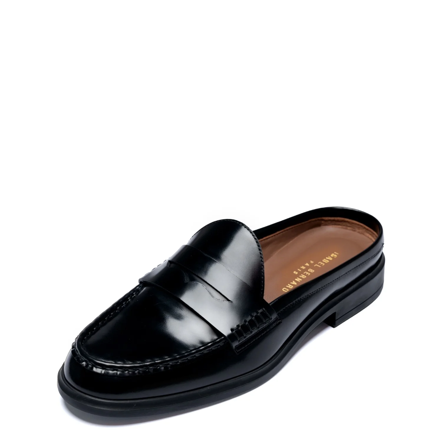 Vendôme Blandine black spazzolato leather mules IB51016-601-35 - Image 10